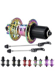 Resim Wake Rainbow Yüksek Sesli Ön Arka Göbek Seti 32 Delik Oilslick QR 12157 
