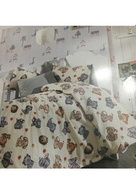 Resim Fil Resimli Çocuk Nevresim Takımı Çok Renkli 