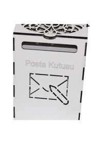 Resim EL YAPIMI Retro Posta Kutusu 