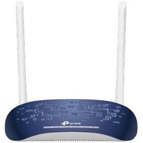 Resim TP-LINK TD-W9960, 4 Port, 2.4Ghz Wifi, 300Mbps, 2xAnten, VDSL2, ADSL2+ MODEM 