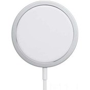 Resim Geeroyoo Magsafe Uyumlu 15w Hızlı Kablosuz Şarj Cihazı - Beyaz 