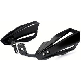 Resim Dream011 Siyah Evrensel Motosiklet Gidon Koruyucu - Dayanıklı Off-road Rüzgar Kaymaz Kolçak 