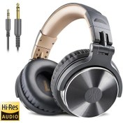 Resim Lasonstiges Gri Oneodio Kulak Üstü Kulaklıklar Hifi Studio Dj Kulaklık Kablolu Monitör Müzik Oyun Kulaklığı Kulaklık Telefon Bilgisayar Pc Ile Mic 