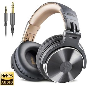 Resim Lasonstiges Gri Oneodio Kulak Üstü Kulaklıklar Hifi Studio Dj Kulaklık Kablolu Monitör Müzik Oyun Kulaklığı Kulaklık Telefon Bilgisayar Pc Ile Mic 