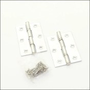 Resim Xiyyadms 2 Adet 201 Paslanmaz Çelik 2.5 İnç Jantlı Kapı Rosevi - Kalın, Sessiz, Eşya Kapıları İçin - Vidalı Tam Set 