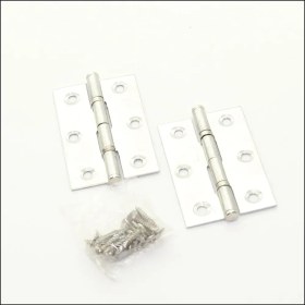 Resim Xiyyadms 2 Adet 201 Paslanmaz Çelik 2.5 İnç Jantlı Kapı Rosevi - Kalın, Sessiz, Eşya Kapıları İçin - Vidalı Tam Set 