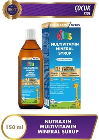 Resim Multivitamin & Mineral Şurup 150 Ml - L-Arginin, Çinko, A,C,D,B Kompleks, Beta Glukan, Karamürver 