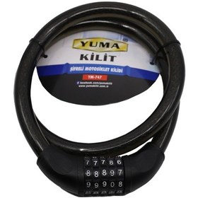 Resim Motorbisiklet Kilidi Şifreli 20x120 Cm Ym-747 