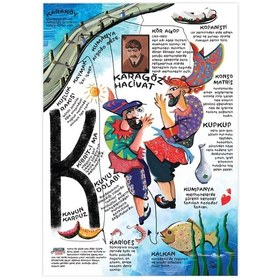 Resim Anason İşleri K Harfli. Poster 50x70cm 