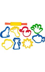 Resim MCM Group ERN-015 Poşetli Oyun Hamuru Kalıplar Büyük Şekiller 