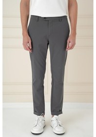 Resim Efor Comfort Fit Beli Lastikli Yan Cep Füme Jogger Pantolon P 1150 Füme 