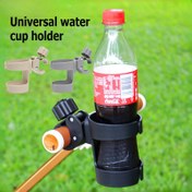 Resim 1 Adet Dönebilir Evrensel Su Şişesi Tutacağı - 360° Dönüşlü Taban, Elektrikli Araçlar, Bisikletler ve Motosikletler için Sağlam Kavrama, Dayanıklı Siyah Tasarım, Açık Hava Yürüyüşü & Sürüş İçin İdeal, Halloween ve Noel Hediyesi 