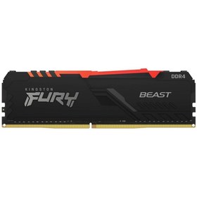 Resim Kingston Fury 8GB 3600 DDR4 RGB KF436C17BBA/8 