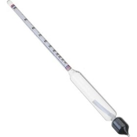 Resim Cam Alkol-Metre 0-100 Derece Arası Alkol Seviyesi Ölçer 27 cm 