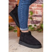 Resim Pierre Cardın 52709 Ug Kısa Süet Kürklü Spor Kadın Bot 