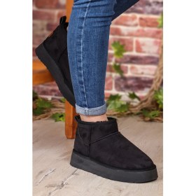 Resim Pierre Cardın 52709 Ug Kısa Süet Kürklü Spor Kadın Bot 