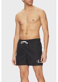 Resim Calvin Klein Erkek Mayo Short Km0km01101 Beh Siyah Siyah 