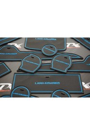 Resim Toyota Land Cruiser Dk Tuning Land Cruiser Lc200 2016 Araç Içi Silikon Kaymaz Ped Kaplama Seti 