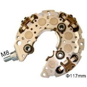 Resim Genel Markalar ALT DIOT TABLASI 120A 12 DIOT N.DENSO TIPI FORD FOCUS CMAX RANGER DODGE JEEP VOLVO M8 CIVATA RN-29 