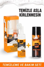 Resim Blinksport Brush Clean & Su Ve Kir I?tici Ile Ayakkabı Temizleme Ve Koruma Seti 