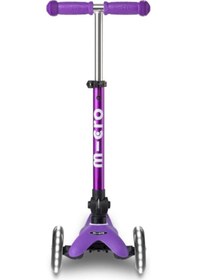 Resim Mini Micro Deluxe Foldable Led Purple Çocuk Scooter Mcr.mmd199 