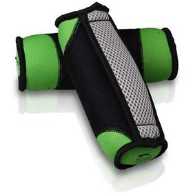 Resim Slazenger Tutacaklı Neopren Dambıl (2 kg + 2 kg) Unisex Pilates Aksesuarları 