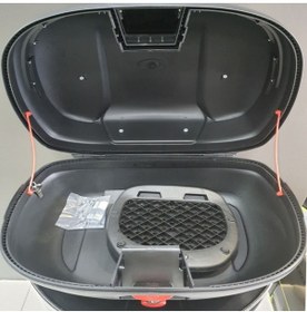 Resim Maxem Motor Çantası MAXEM 45 Litre Bagajlı+Sırtlıklı Siyah 