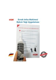 Resim HSM Oil 250ML Evrak imha Makinesi Bakım Yağı / Bakım Solüsyonu 