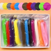 Resim MNFT Karışık Renkler Kıvrımlı Kinky Streamer Lif, 30 cm Demet - Su Geçirmez & Yumuşak Sinek Bağlama Malzemesi Tuzlu Su ve Turna Balığı Balıkçılığı için, Canlı ve Emici Olmayan 