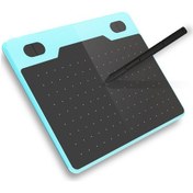 Resim 10moons T503 Grafik Tablet Dijital Çizim Tableti 5 3 İnç Çalışma Alanı 8192 Seviye Basınç Hassasiyeti 233pps Örnekleme Oranı 