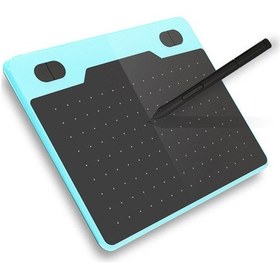 Resim 10moons T503 Grafik Tablet Dijital Çizim Tableti 5 3 İnç Çalışma Alanı 8192 Seviye Basınç Hassasiyeti 233pps Örnekleme Oranı 