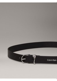 Resim Calvin Klein Ck Must Organic Loop Belt 25mm Erkek Siyah Kemer K60k613234-4870 Siyah 