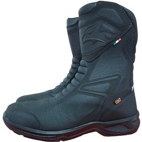 Resim Falco Motosiklet Botu Siyah Atlas 2 Motorcu Bot 