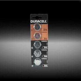 Resim Duracell CR2016 Özel Lityum Düğme Pil 3V 5'li Paket 