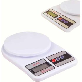 Resim Dijital Hassas 10 kg Mutfak Terazisi Tartısı LCD Ekran Mutfak Tartısı 