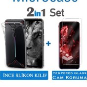 Resim Zte Nubia Red Magic 3 - 3S Ince 0.2 Mm Silikon Kilif Seffaf + Cam 396385616 