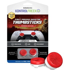 Resim Cosmostech Kontrolfreek Fps Freek Inferno Analog Başlık Seti – Xbox One & Xbox Series X/s Uyumlu – Thumbsticks – Kırmızı 