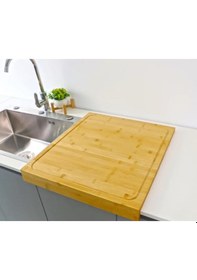 Resim Ahşap Tezgah Üstü Kesme Tahtası Küçük Boy Ahşap 