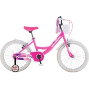 Resim Salcano Cherry 20 Pembe Beyaz Bisiklet 