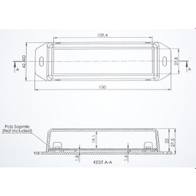 Resim Usb Mp3 Çalar Modül Montajı için için Boş Kutu 