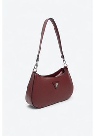Resim Silver Polo Sp1251 Kadın Omuz Çantası Düz Bordo-bordo 