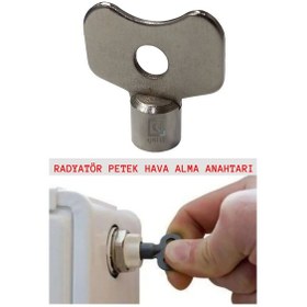 Resim Kalorifer Radyatör Petek Havlupan Hava Alma Anahtarı Purjör 1 Adet Diğer 