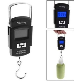 Resim Dijital El Kantarı 50 Kg Hassas Lcd Ekranlı Bagaj Tartısı Çok Renkli 