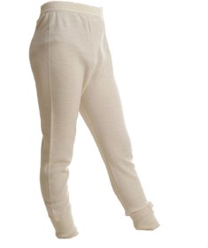 Resim Hasyün Gerçek Yün Unisex Çocuk Uzun Don ( Tayt ) & Içlik -ekru 