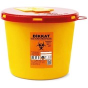 Resim ÇELİKPENÇE 5 Adet Kesici Ve Delici Tıbbi Enfekte Atık Kutusu 5 Lt. 