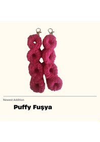 Resim Puffy Fuşya Telefon Askısı 