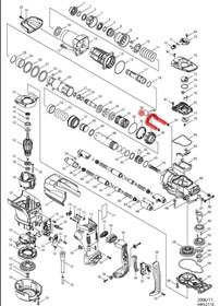 Resim Nesta Makita Hr5211c Rink Yatak Ürün Kodu 165459-9 