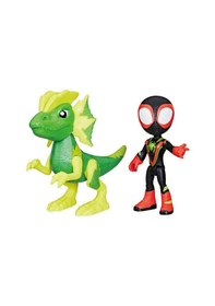 Resim Spidey And His Amazing Friends Miles Spin Morales & Electrosaurus Marvel 