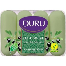Resim Duru Saf & Doğal Zeytinyağı Özlü Güzellik Sabunu 4 x 70 G 