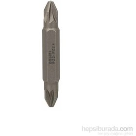 Resim Bosch - 3 Parçalı Çift Taraflı Vidalama Ucu Seti - Pz2: Pz2: 45 Mm 